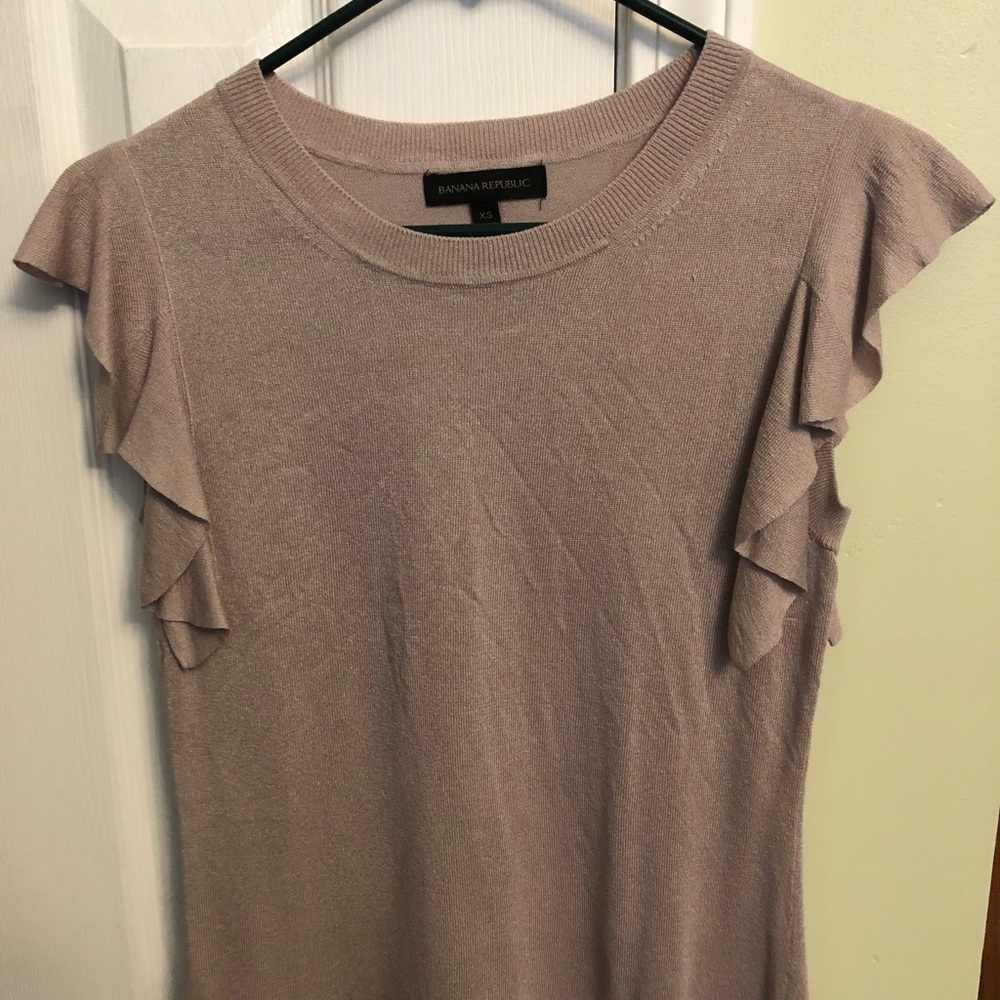 Beautiful blush top from Banana Republic